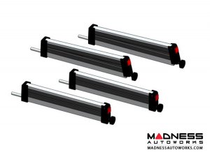 smart fortwo Bike Rack - Add On Arms - Silver - set of 4 - 451 